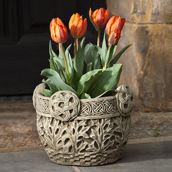 Campania International Cast Stone Garth Planter Urn/Planter Campania International 