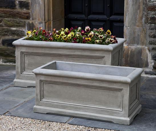 Campania International Cast Stone Medium Orleans Window Box Urn/Planter Campania International 