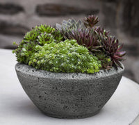 Thumbnail for Campania International Cast Stone Rustic Lo Bowl Planter Urn/Planter Campania International 