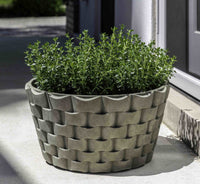 Thumbnail for Campania International M Weave Round Planter Urn/Planter Campania International 