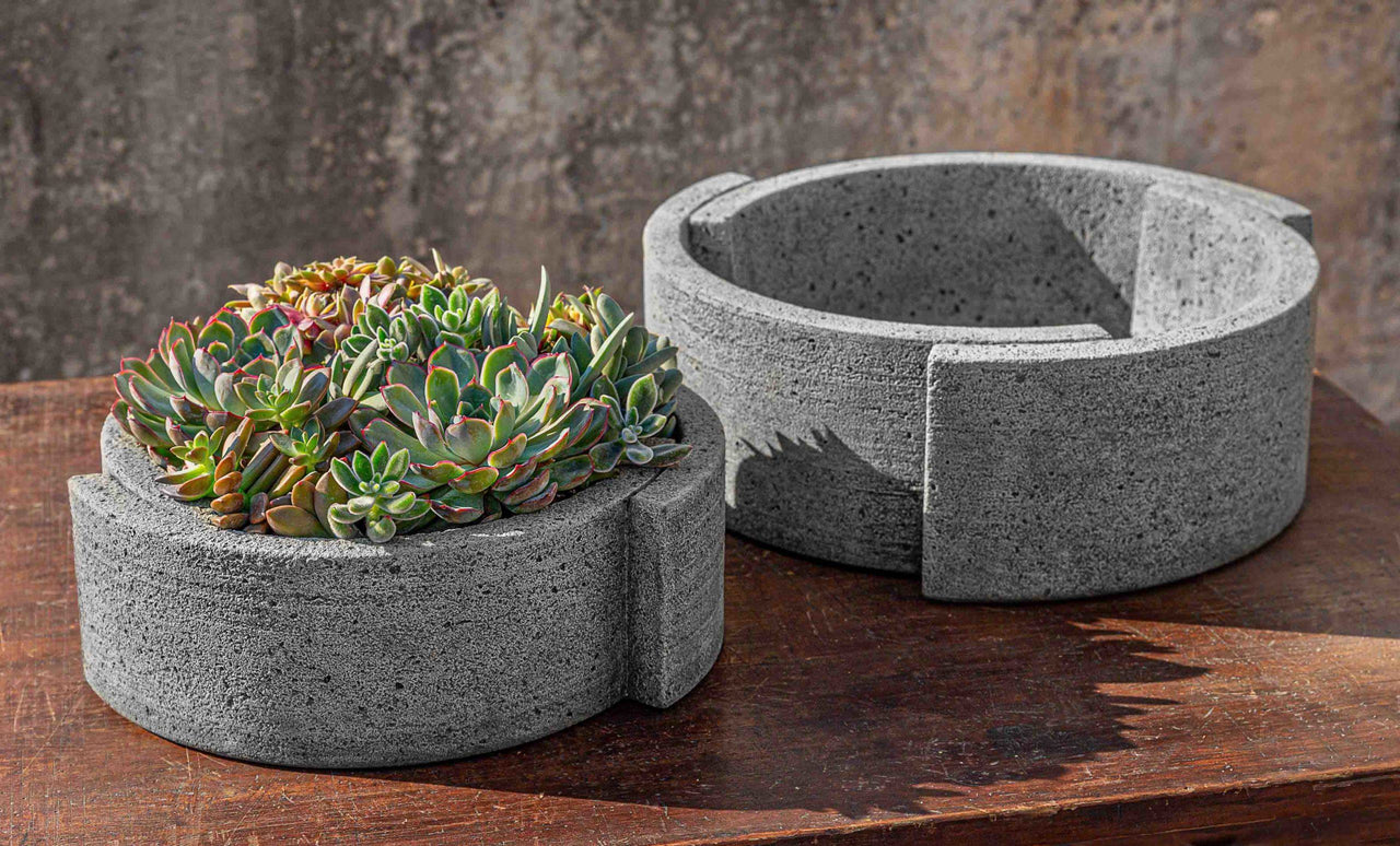 Campania International Low Concept Planter Urn/Planter Campania International 