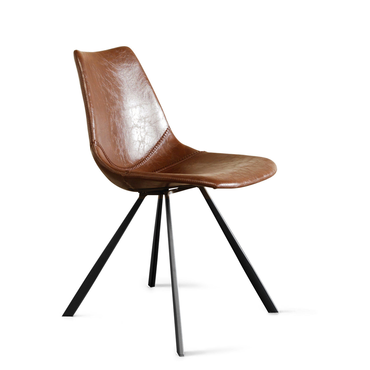 Pablo Dining Chair, Chestnut Brown, Set of 2 Dining Chair Gingko 