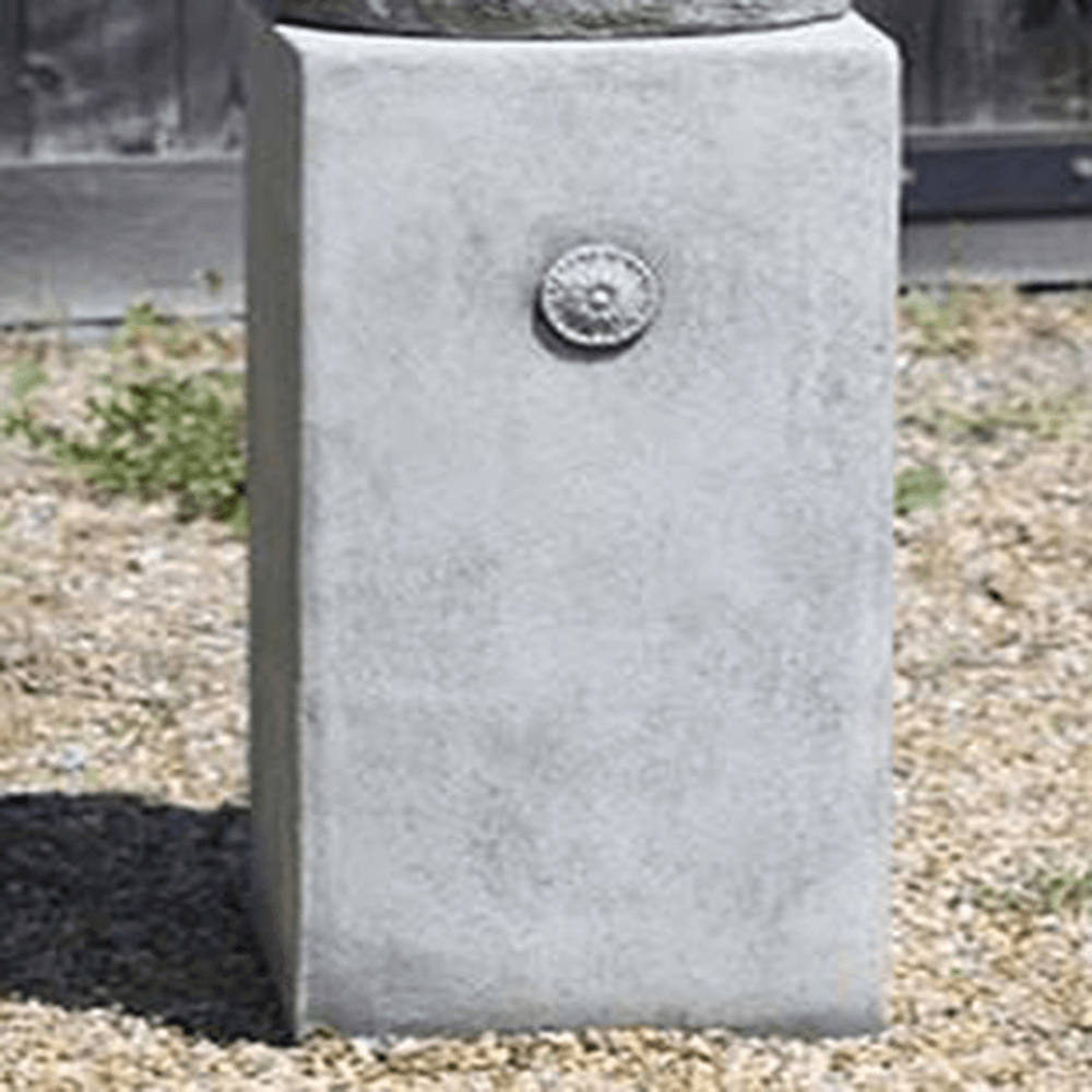 Campania International Cast Stone Medallion Column Urn/Planter Campania International 