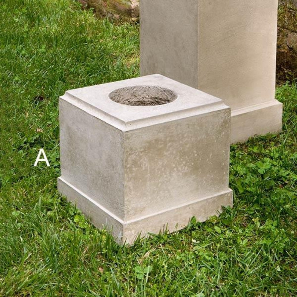 Campania International Cast Stone Classic Short Pedestal Urn/Planter Campania International 