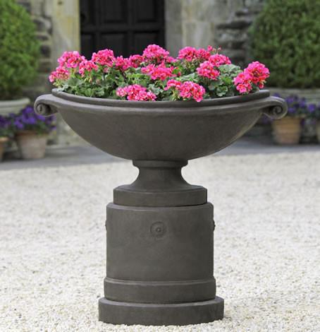 Campania International Cast Stone Medici Pedestal (2 pcs) Urn/Planter Campania International 