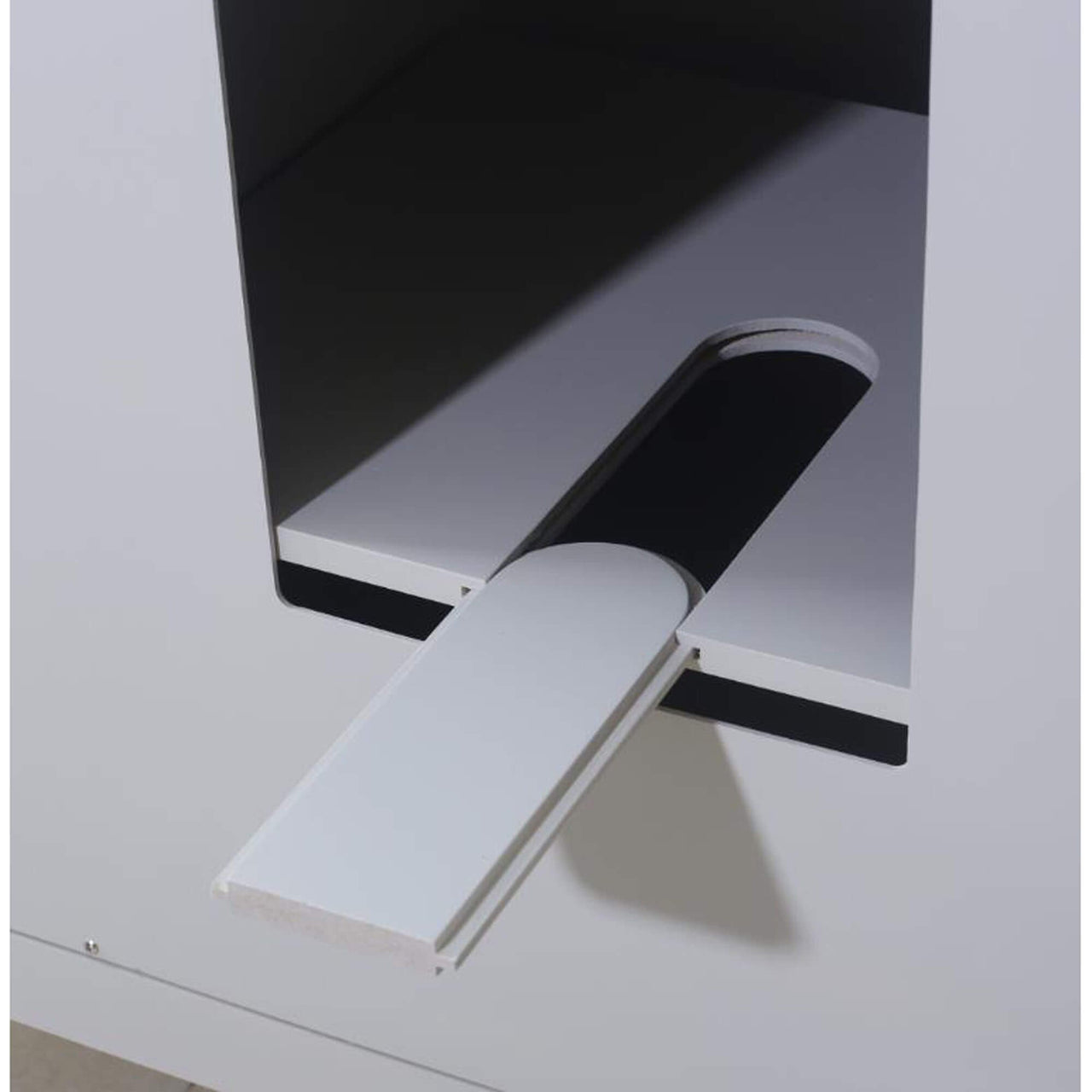 POTENZA 60" Earl Grey Double Sink Vanity With Framed Mirror And Faucets Vanity Water Creation 