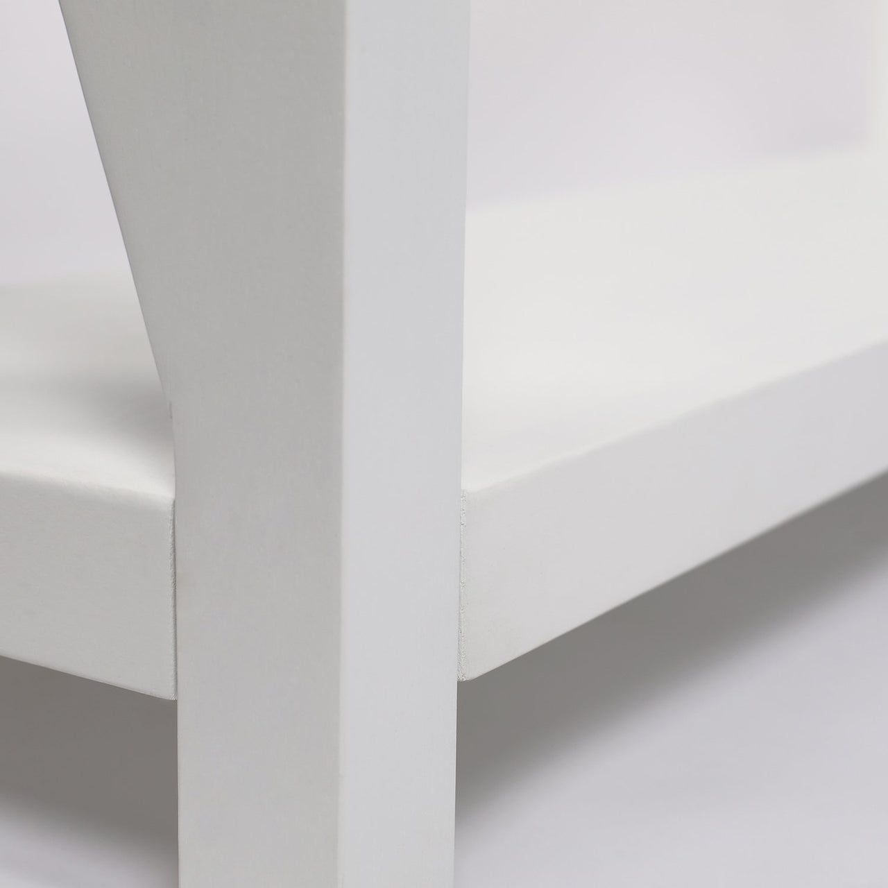Agatha 39" Rectangular Italian Carrara White Marble Console Table with Color Solid Wood Legs Writing Desk The Bianco Collection 