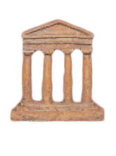 Parthenon Plaque Cast Stone Outdoor Asian Collection Wall Ornament Tuscan 