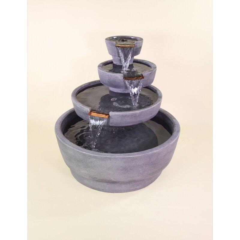Giannini Garden Piatti Concrete Fountain Fountain Giannini 