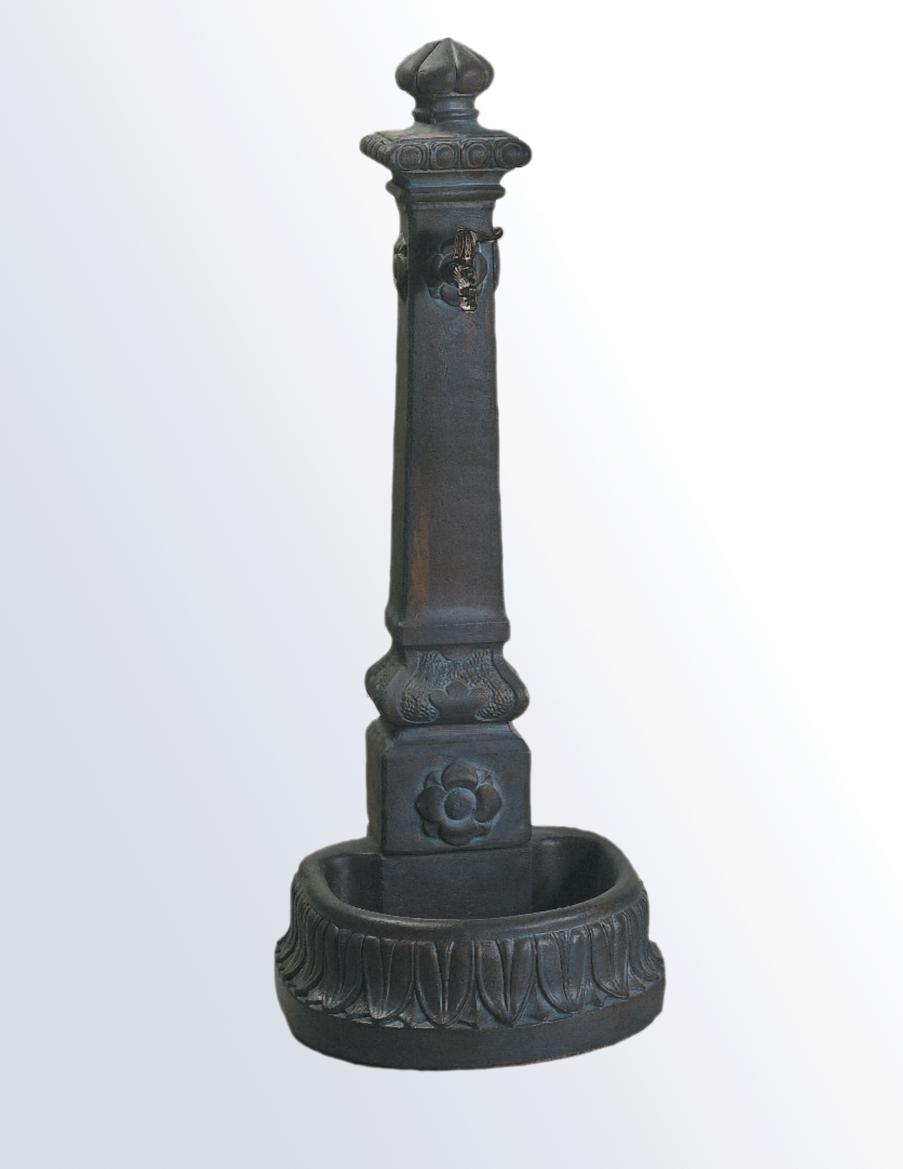 Montecatini Drinking Cast Stone Outdoor Garden Fountains With Spout Fountain Tuscan 