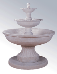 Thumbnail for Porta Marina Cast Stone Outdoor Garden Fountains Fountain Tuscan 