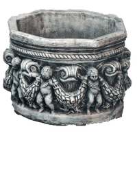 Thumbnail for Positano Angel Pot Cast Stone Outdoor Garden Planter Planter tuscan 