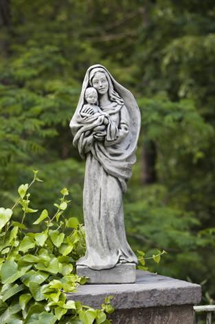Standing Madonna and Child Statuary Statuary Campania International 