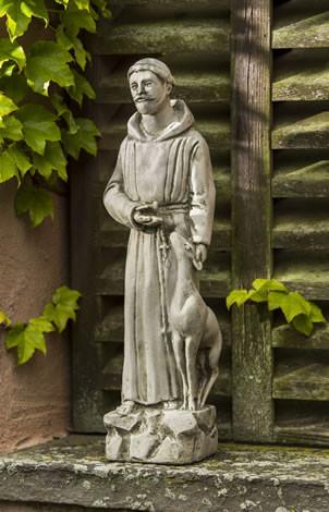 Small St. Francis with Animals Statuary Statuary Campania International 