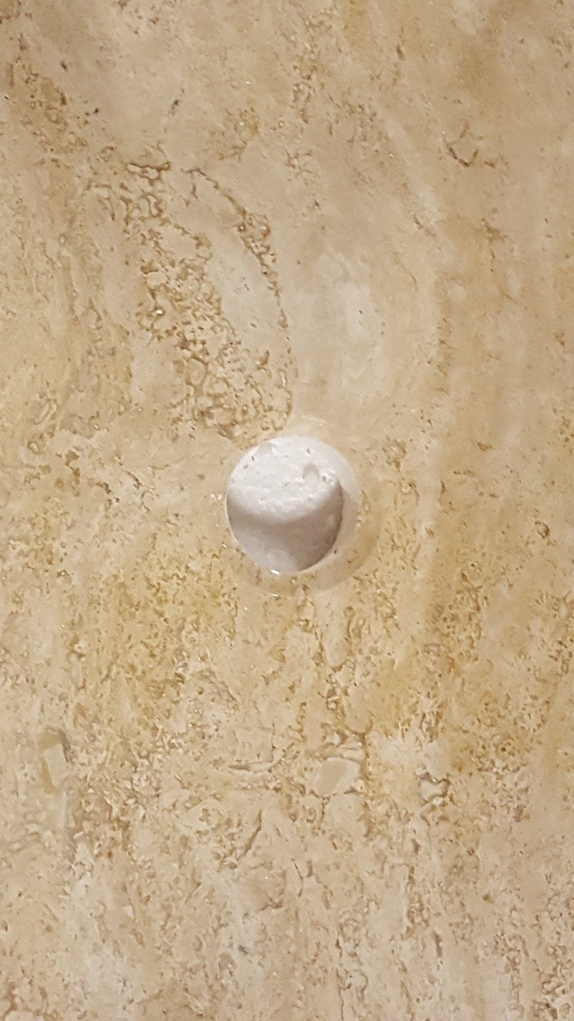 Cantrio Travertine Rectangle Vessel Bathroom Sink Stone Series Cantrio 