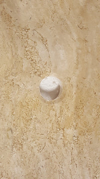 Thumbnail for Cantrio Travertine Rectangle Vessel Bathroom Sink Stone Series Cantrio 