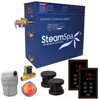 Thumbnail for SteamSpa RYT1050OB-A Royal 10.5 KW QuickStart Acu-Steam Bath Generator Package with Built-in Auto Drain in Oil Rubbed Bronze Steam Generators SteamSpa 