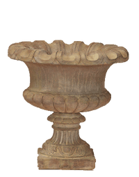 Thumbnail for Regina Urn Cast Stone Outdoor Garden Planter Planter Tuscan 