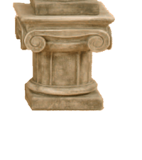 Thumbnail for Regina Pedestal Cast Stone Outdoor Garden Planter Planter Tuscan 