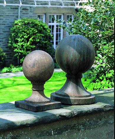 Small Sphere Square Base Statuary Statuary Campania International 