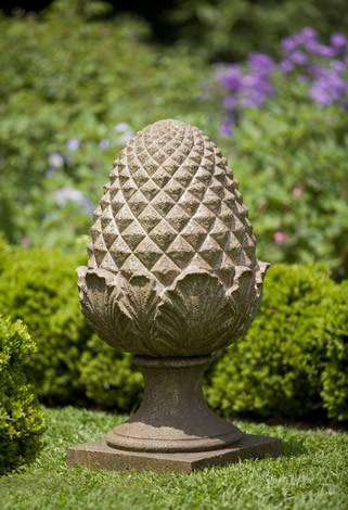 Williamsburg Grand Pinecone Statuary Statuary Campania International 