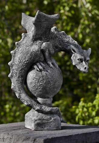 Fiona Winged Dragon Statuary Statuary Campania International 