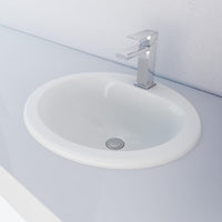 Thumbnail for Cantrio Vitreous China top mount sink Ceramic Series Cantrio 