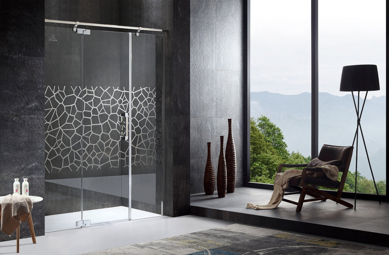 ANZZI Grove Series SD-AZ30CH-L Shower Doors Shower Doors ANZZI 