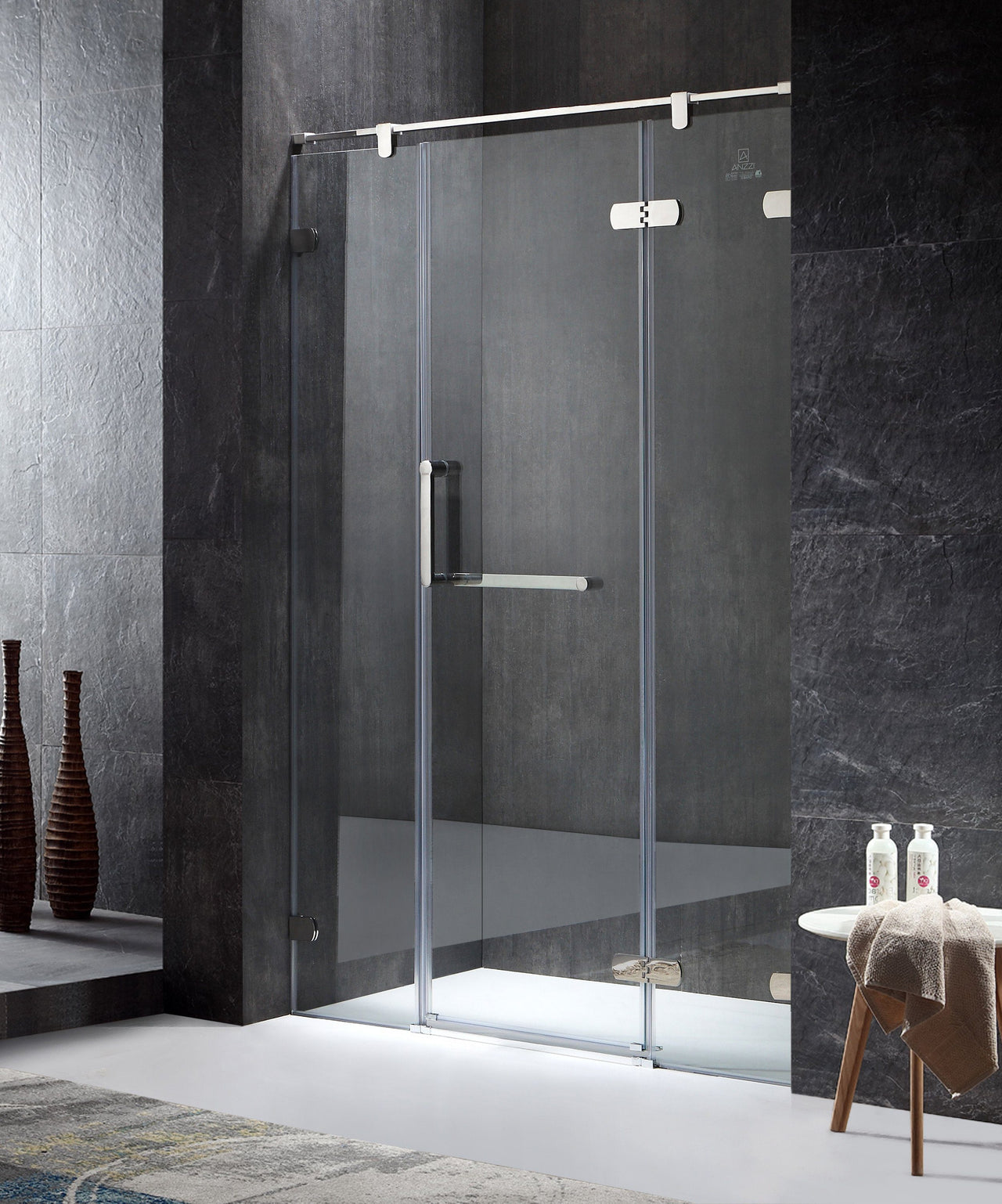 ANZZI Emperor Series SD-AZ35CH-R Shower Doors Shower Doors ANZZI 