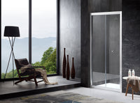 Thumbnail for ANZZI Rampart Series SD-AZ40BN Shower Doors Shower Doors ANZZI 