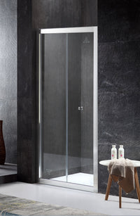 Thumbnail for ANZZI Rampart Series SD-AZ40CH Shower Doors Shower Doors ANZZI 