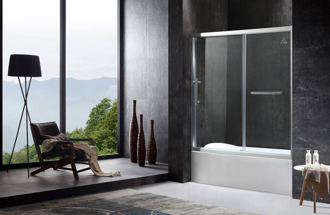 ANZZI Keep Series SD-AZ45BN-L Shower Doors Shower Doors ANZZI 