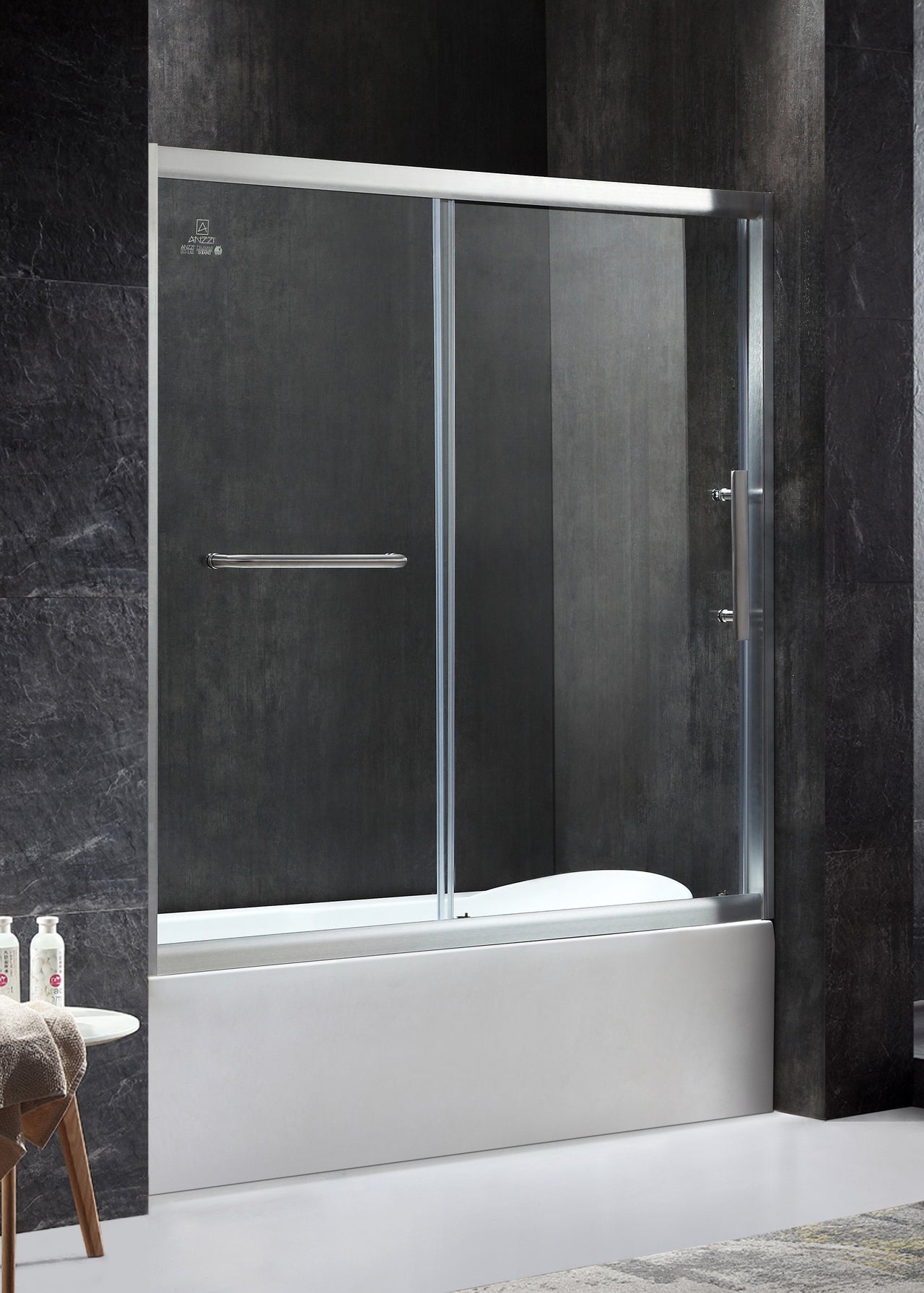 ANZZI Keep Series SD-AZ45BN-R Shower Doors Shower Doors ANZZI 