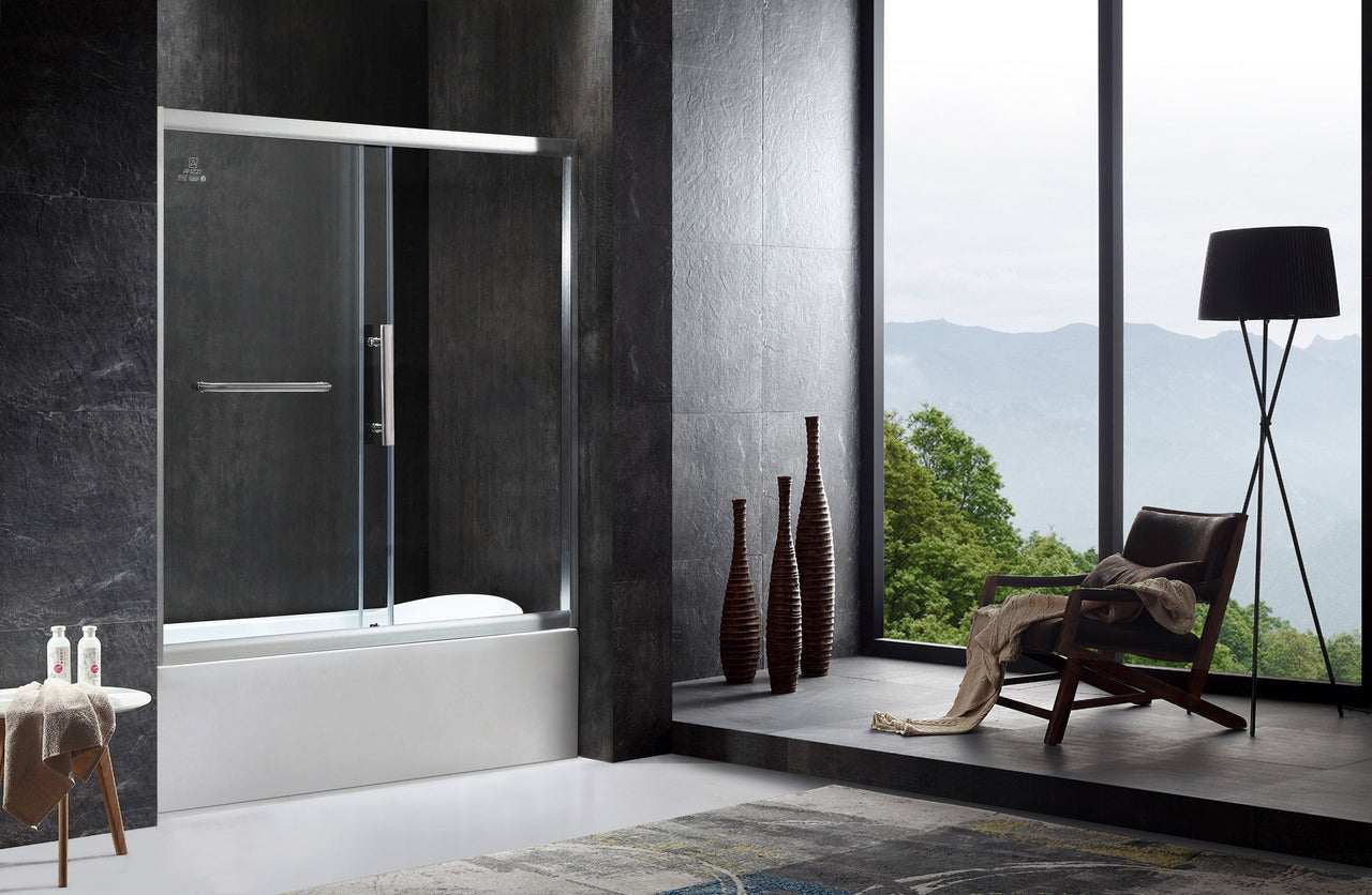 ANZZI Keep Series SD-AZ45BN-R Shower Doors Shower Doors ANZZI 