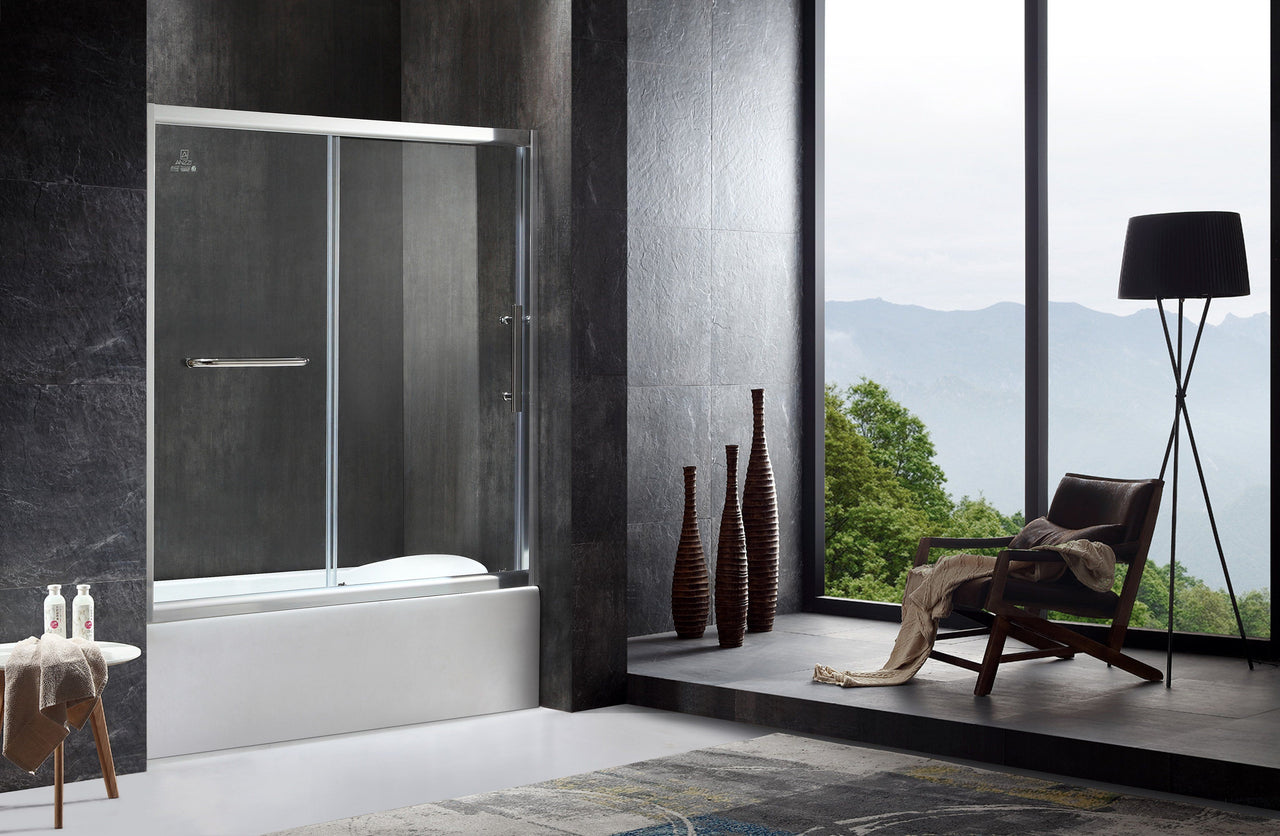 ANZZI Keep Series SD-AZ45CH-R Shower Doors Shower Doors ANZZI 