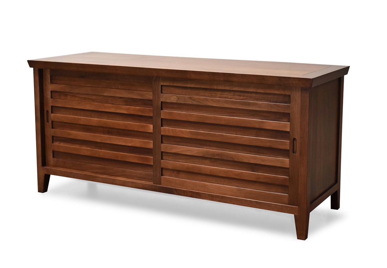 Sonoma Media Cabinet, Classic Walnut Cabinet Gingko 