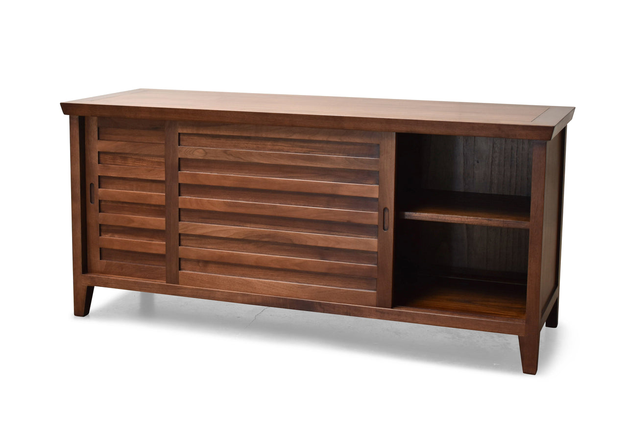 Sonoma Media Cabinet, Classic Walnut Cabinet Gingko 