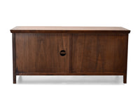 Thumbnail for Sonoma Media Cabinet, Classic Walnut Cabinet Gingko 