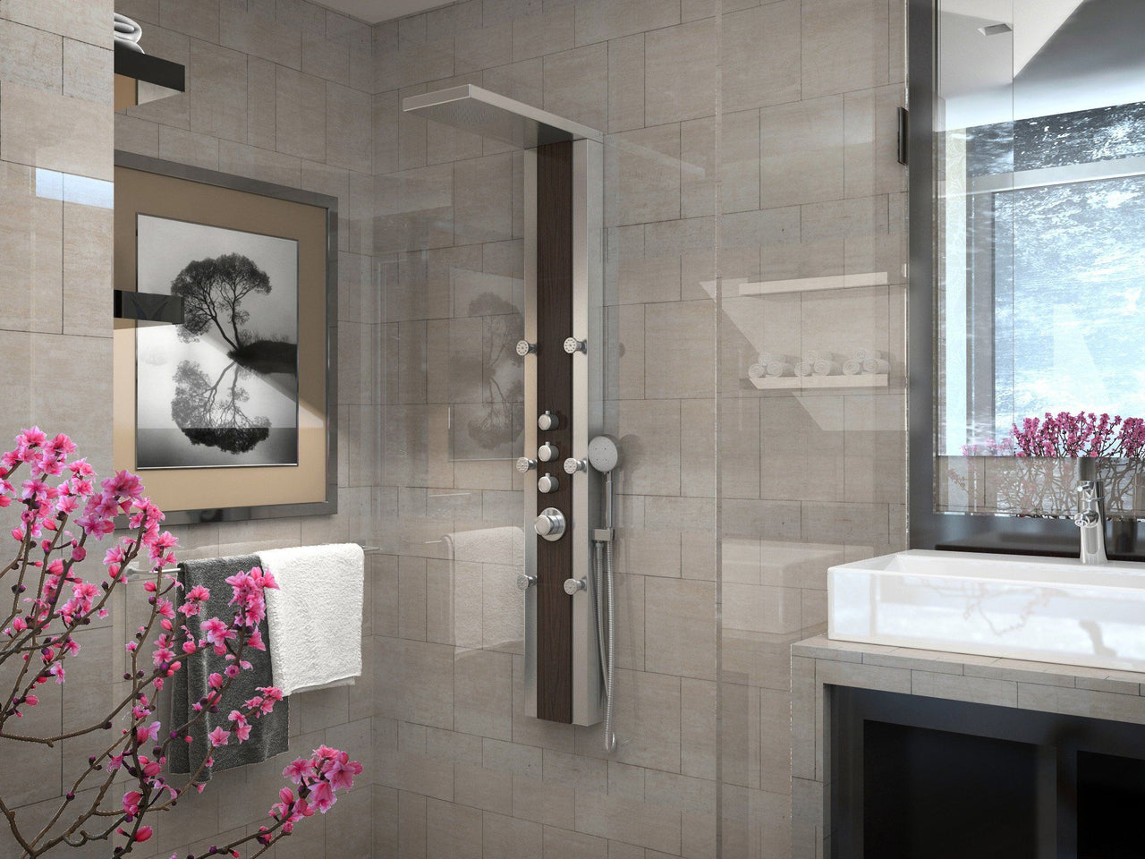 ANZZI Kiki SP-AZ013 Shower Panel Shower Panel ANZZI 