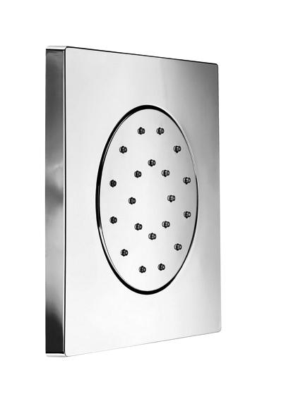 Latoscana Square body jet Chrome Shower Head Latoscana 