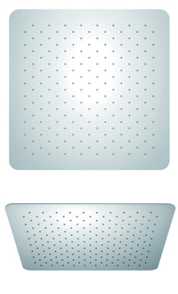 Thumbnail for Latoscana SQCR75912 Anti-Limestone Ultra-Thin Shower Head In Stainless Steel Chrome Shower Head Latoscana 
