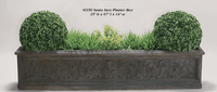 Thumbnail for Santa Inez Planter Box Cast Stone Outdoor Garden Planter Planter Tuscan 