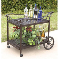 Thumbnail for Savannah Outdoor Aluminum Serving Tea Outdoor Furniture Tuscan 