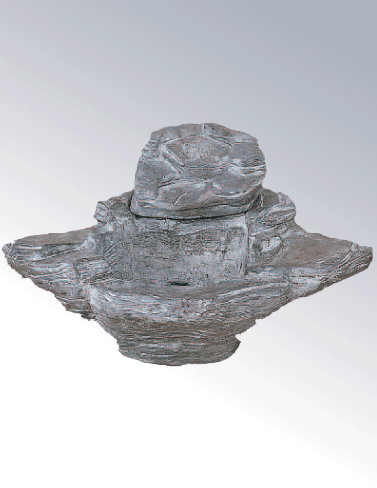 Slate Tabletop Cast Stone Outdoor Garden Fountains Fountain Tuscan 