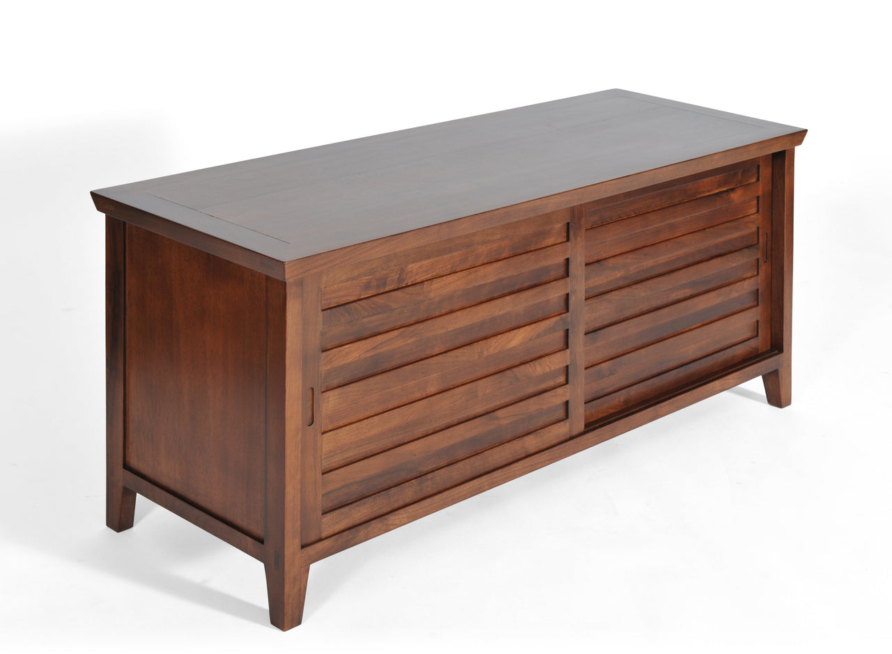 Sonoma Media Cabinet, Classic Walnut Cabinet Gingko 