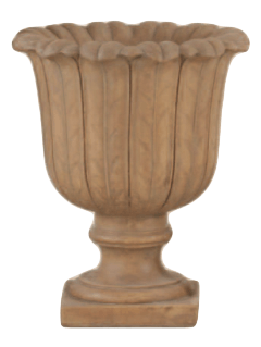Sovana Urn Cast Stone Outdoor Garden Planter Planter Tuscanbasinss 