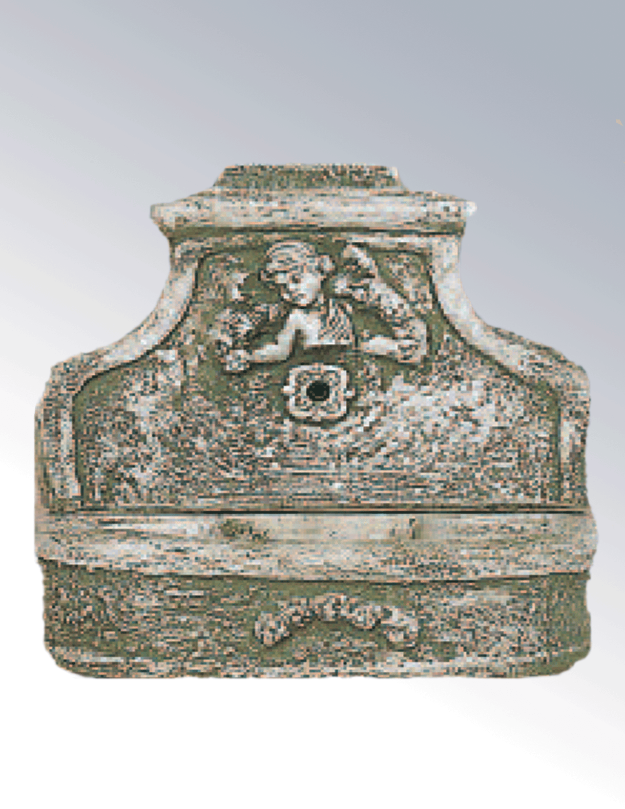 Spring Angel Cast Stone Outdoor Garden Fountain Fountain Tuscan 