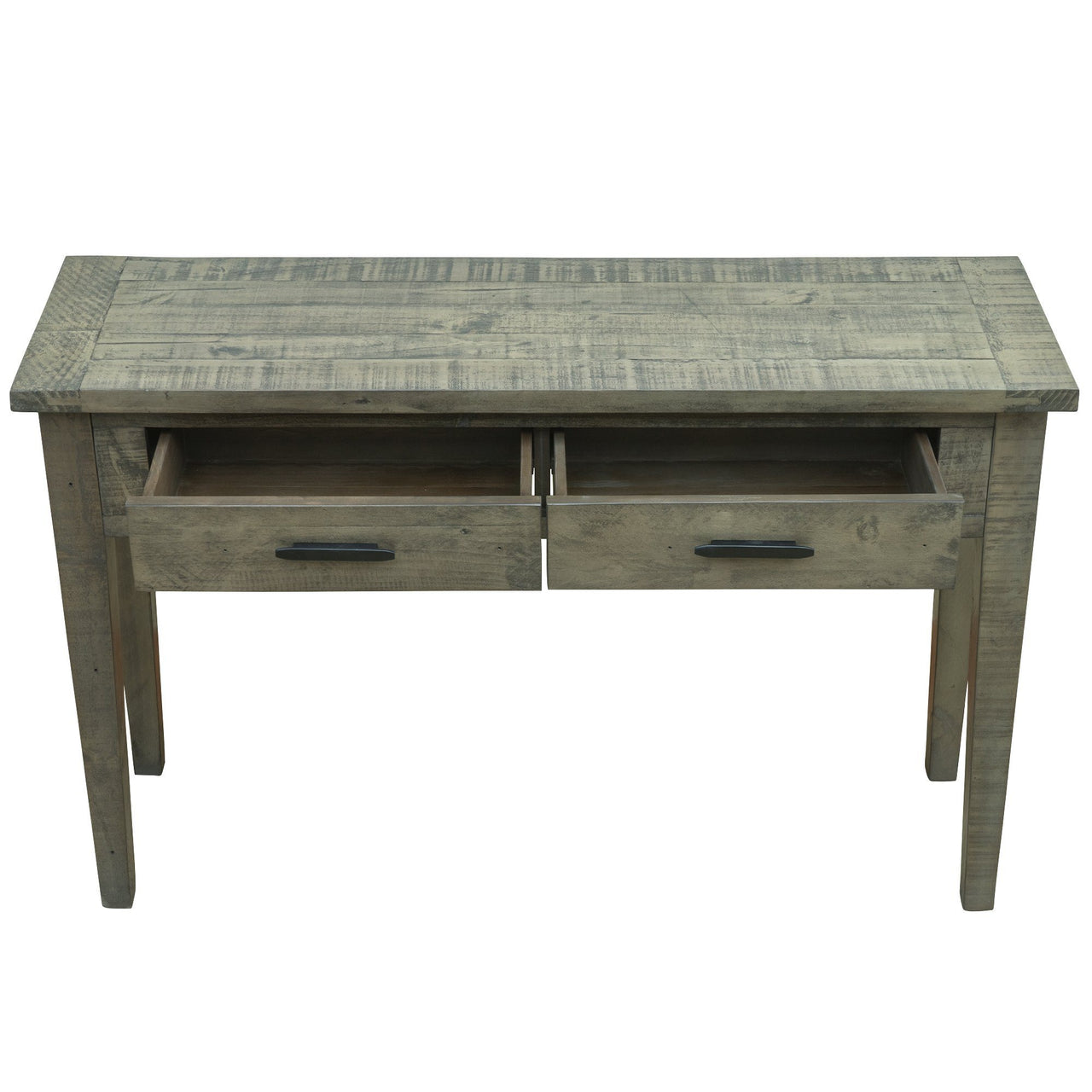 Ashford 47" Reclaimed Wood Console Table with Two Drawers Console Table AndMakers 