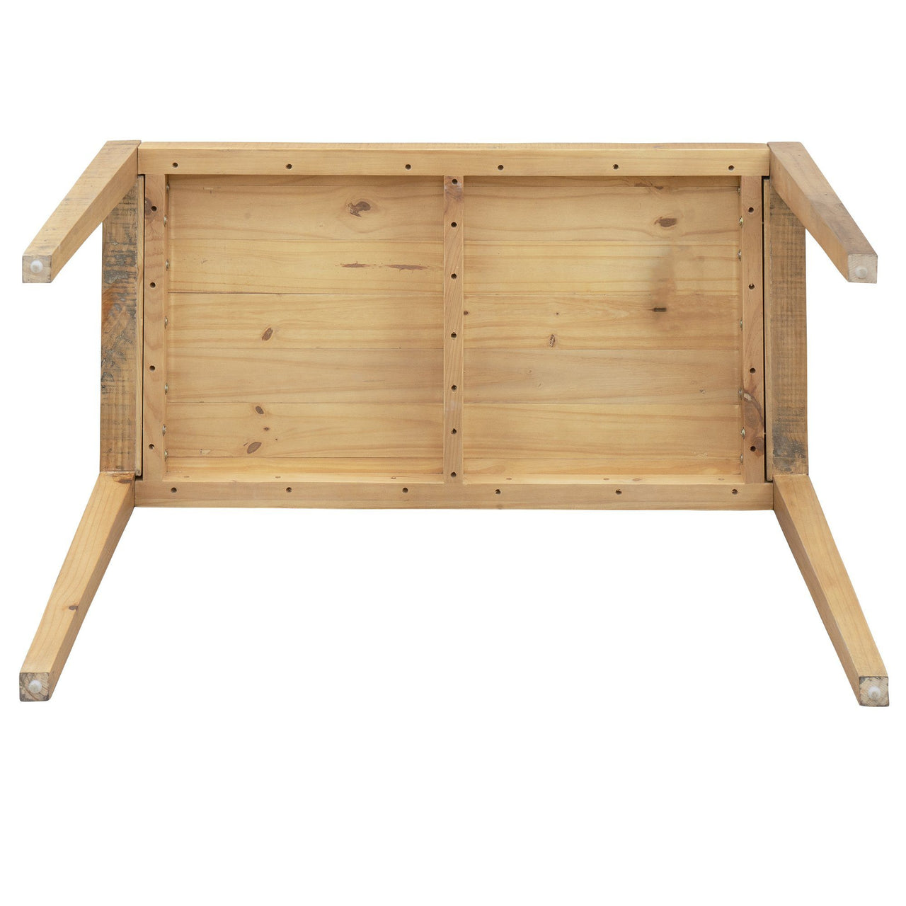 Ashford 47" Reclaimed Wood Home Office Desk Desk AndMakers 