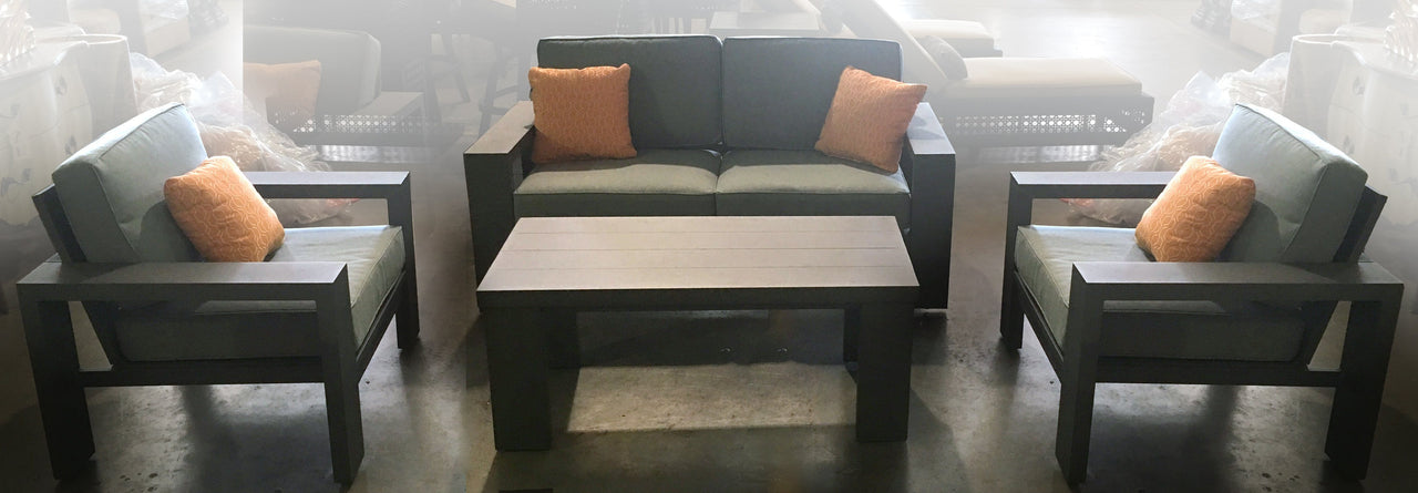 Titan Outdoor Deep Seating Set Of 4 Outdoor Furniture Tuscan 